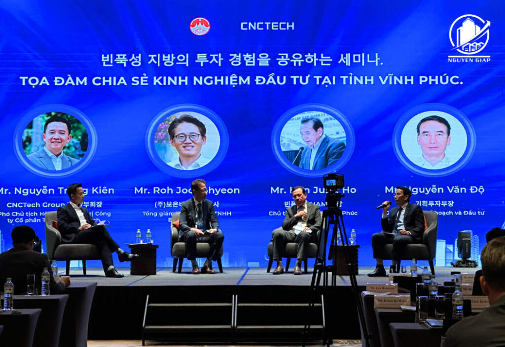 Tọa đàm “Chia sẻ kinh nghiệm đầu tư tại Vĩnh Phúc năm 2024”