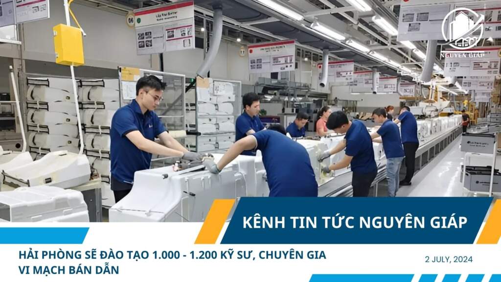 Hải Phòng sẽ đào tạo 1.000 – 1.200 kỹ sư, chuyên gia vi mạch bán dẫn.