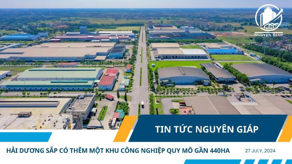 Hải Dương sắp có thêm một khu công nghiệp quy mô gần 440ha