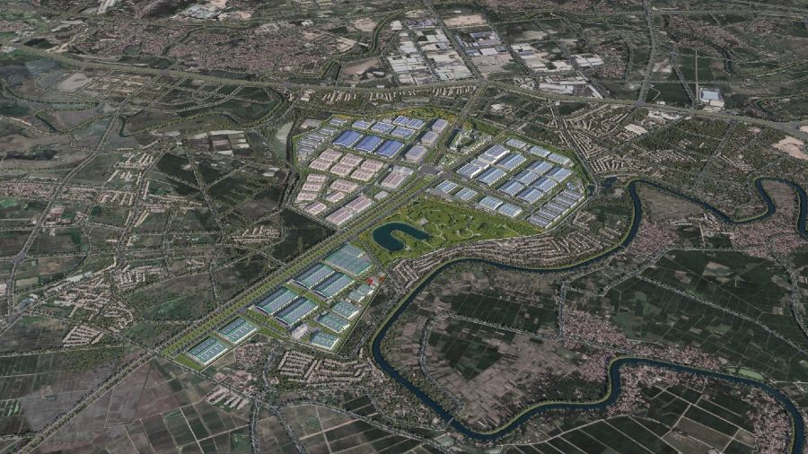 Vĩnh Phúc: Xây dựng Khu công nghiệp Nam Bình Xuyên theo hướng khu công nghiệp xanh, thông minh, hiện đại