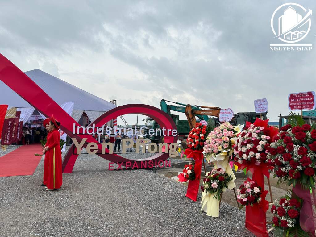 Lễ khởi công dự án nhà xưởng tại khu công nghiệp Yên Phong đầu tư bởi tập đoàn Frasers Property
