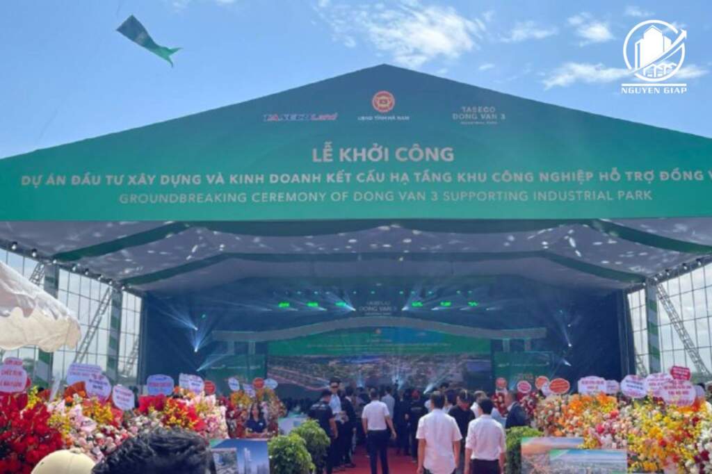 Lễ khởi công Khu công nghiệp hỗ trợ Đồng Văn III, Hà Nam