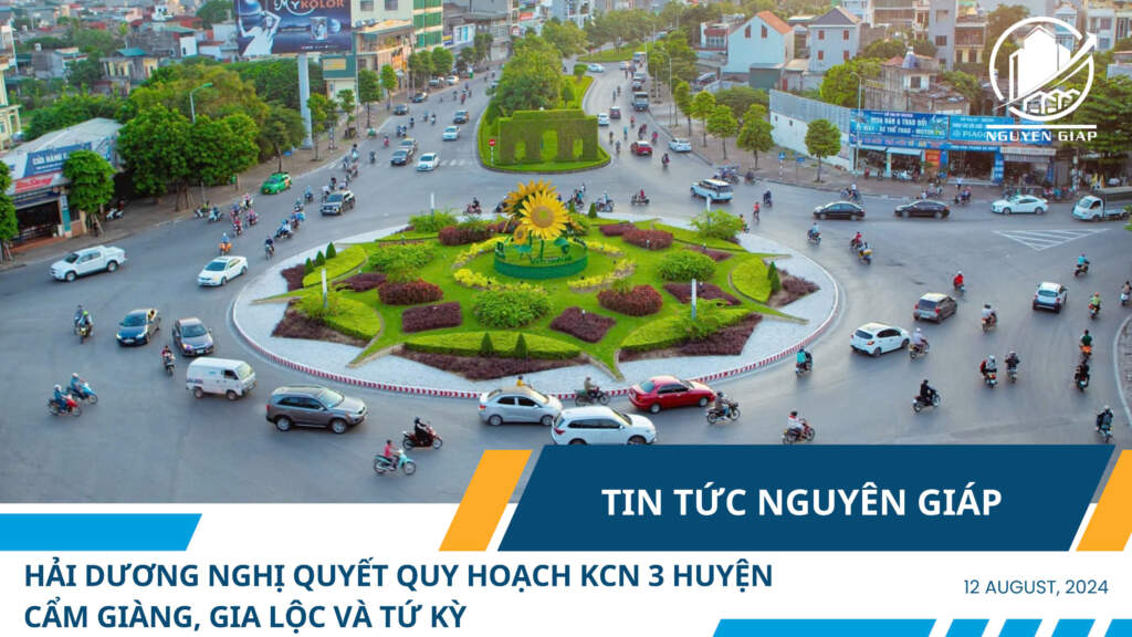 HĐND tỉnh Hải Dương sẽ quyết nghị về quy hoạch 3 khu công nghiệp ở Cẩm Giàng, Gia Lộc và Tứ Kỳ