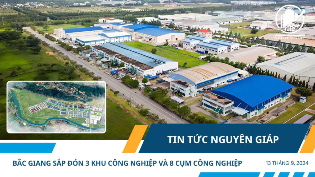 Bắc Giang sắp đón 3 khu công nghiệp và 8 cụm công nghiệp
