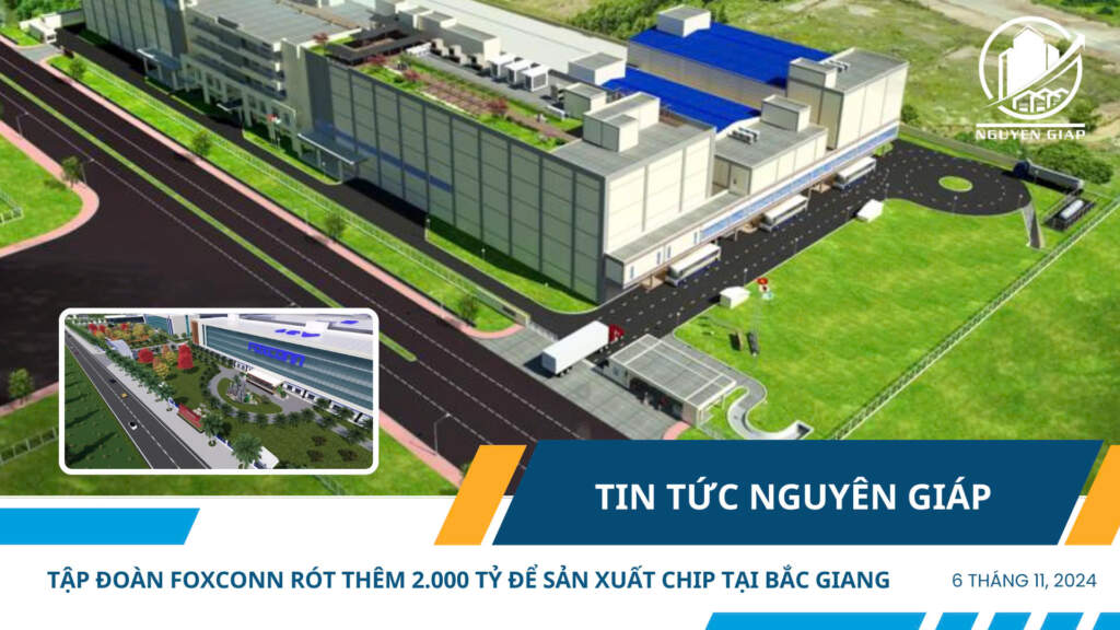 Tập đoàn Foxconn rót thêm 2.000 tỷ để sản xuất chip tại Bắc Giang