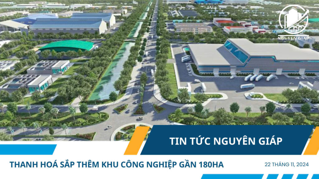 Thanh Hóa sắp thêm khu công nghiệp gần 180ha
