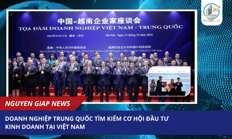 Doanh nghiệp Trung Quốc tìm kiếm cơ hội đầu tư kinh doanh tại Việt Nam