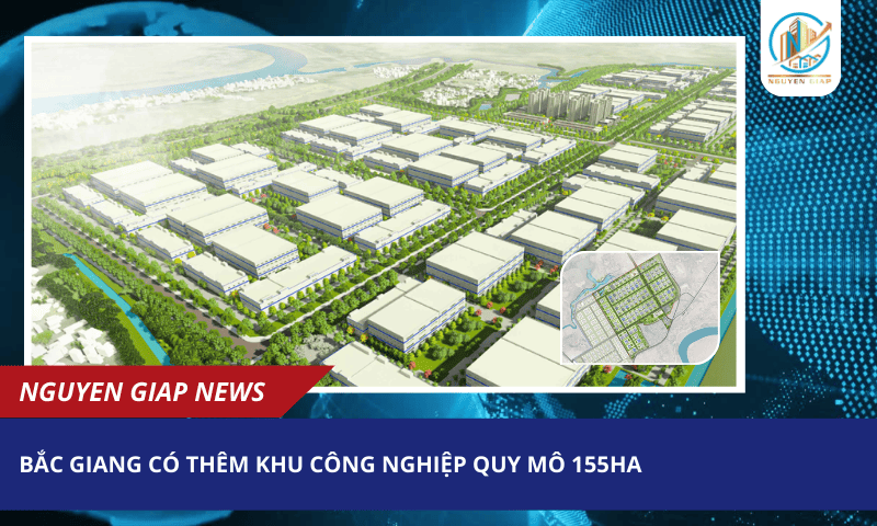 Bắc Giang có thêm khu công nghiệp quy mô 155ha