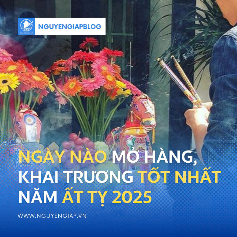 Ngày nào mở hàng, khai trương tốt nhất năm Ất Tỵ 2025