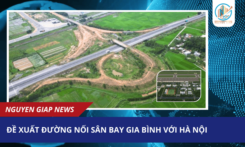 Đề xuất đường nối sân bay Gia Bình với Hà Nội
