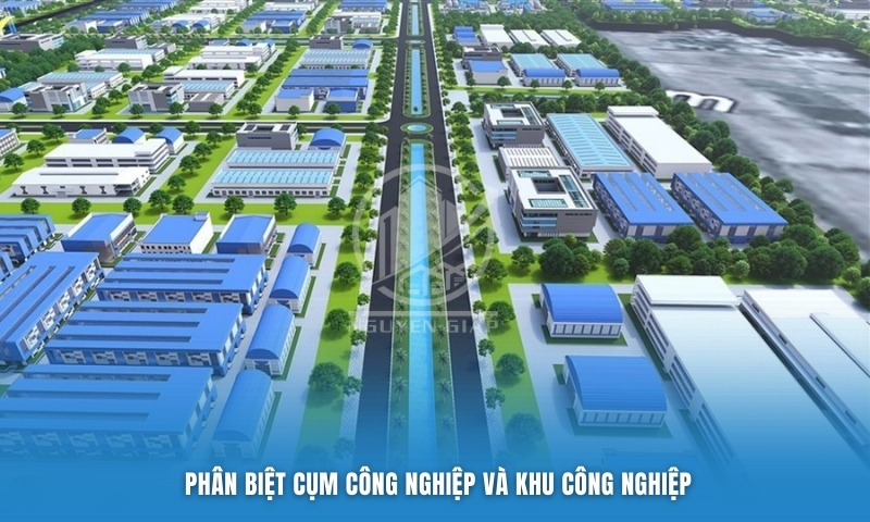 Phân biệt khu công nghiệp và cụm công nghiệp