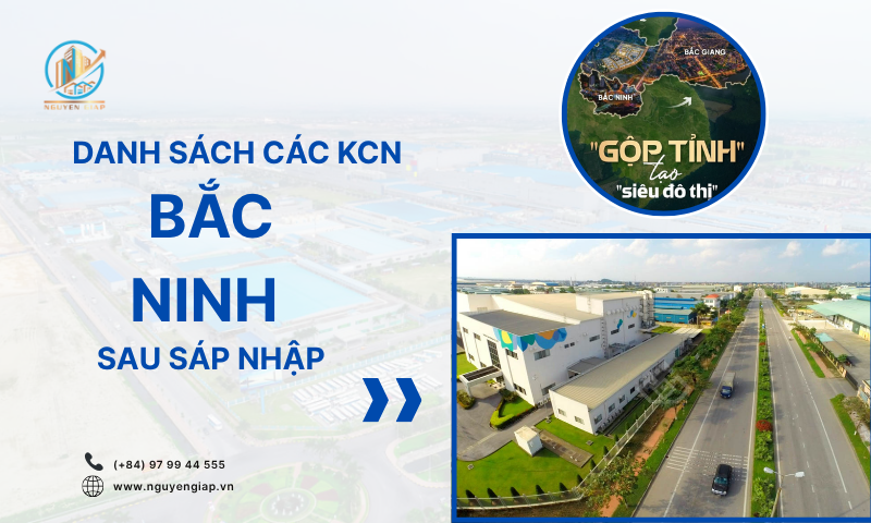 Danh sách các khu công nghiệp Bắc Ninh sau sáp nhập