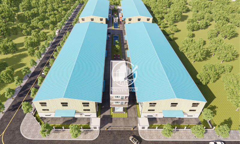 Cho thuê nhà xưởng từ 1950m2 CCN Đông La, Hưng Yên