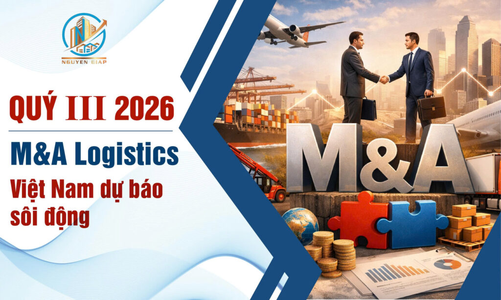 Qúy 3/2026: M&A logistics Việt Nam dự báo sôi động