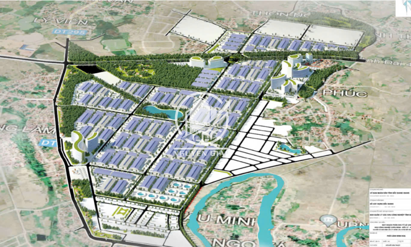 KHU CÔNG NGHIỆP CHÂU MINH – BẮC LÝ – HƯƠNG LÂM, BẮC NINH